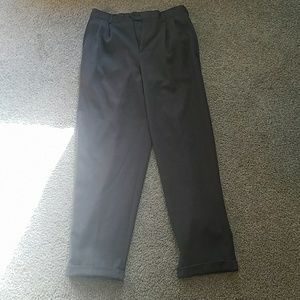 Claiborne 30x30 Gray Pleated Dress Pants Vintage